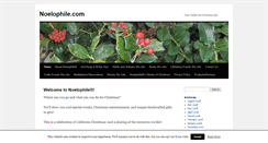 Desktop Screenshot of noelophile.com